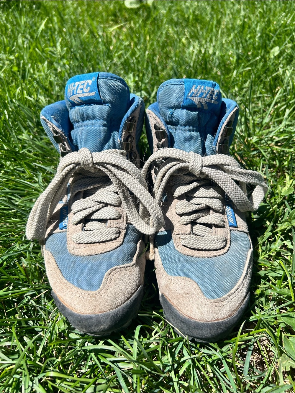Vintage Hi-Tec Blue Hiking Boots